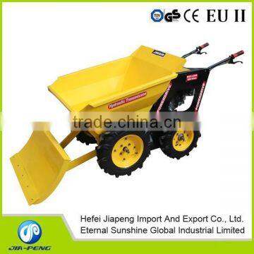 Hot selling garden loader with snow plough/Mini dumper/muck truck with 300kg capacity CE certificate