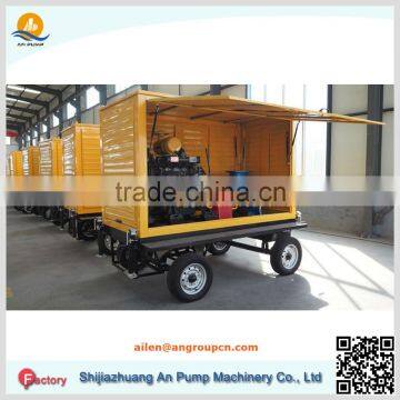 Portable Centrifugal Diesel Engine Self Priming Water Pump for Irrigation photo-2