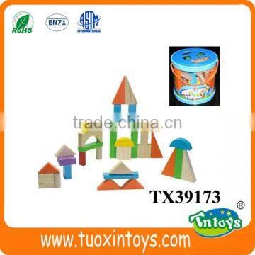 Wooden Construction Building Blocks Toys Creative Puzzle Toys for Children photo-3