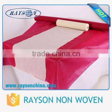 Hot Sale in German 1.4m x 1.4/2.4/7m, 1.5m x 1.5m Party Disposable Non Woven Fabric Tablecloth in Roll
