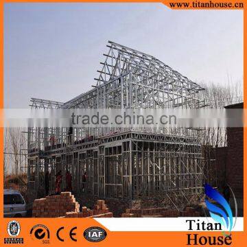 Low Cost Light Gauge Steel Framing Prefabricated Residential Building Houses Made in China photo-4