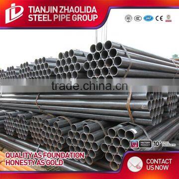 Nps 6"" Sch5 Black Round Metal Carbon Erw Steel Pipe With Gas Steel Pipes photo-5