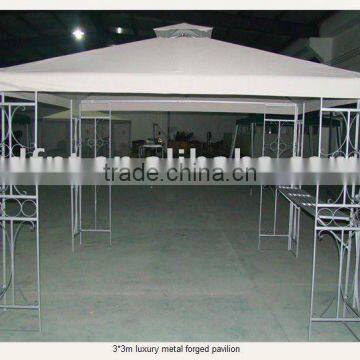 3*3m luxury metal forged pavilion.