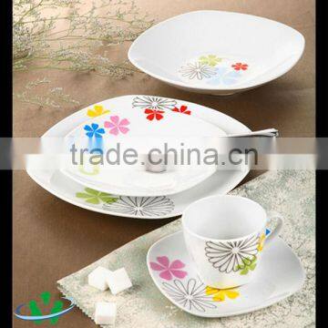 Porcelain Square Dinner Set Made In China