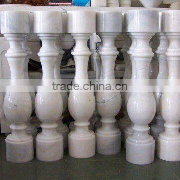 Guangxi white marble balusters