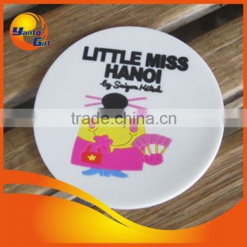 Eco Friendly Custom Anti Slip PVC coaster for Promotion