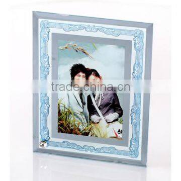 High quality blank sublimation glass photo frame heat transfer glass photo