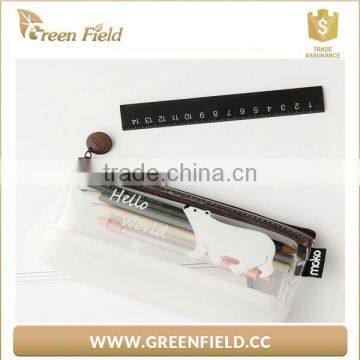 Transparent PVC Pencil Case, Pen Case, Clear Plastic Pencil Case