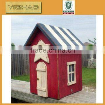 Popular Hot Sale OEM Bird Cage, OEM Wooden Outdoor Bird Cages YZ-WBC-013. photo-5