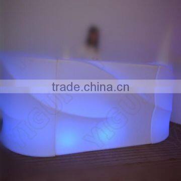 2015 New Design Manufacturer RGB Colors Changing LED Corner Tables Indoors LED Home Bar Counter photo-3