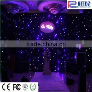 2015 Latest Design of Curtains Rgb SD Card Control Led Array of Stars Light Curtain for Stage photo-3