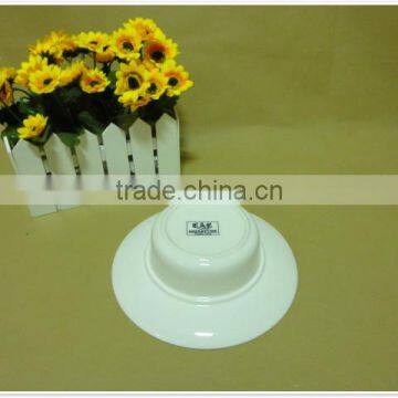 2014 Chinese Hot Cheap Wholesale Round Porcelain Ceramic Soup Bowls