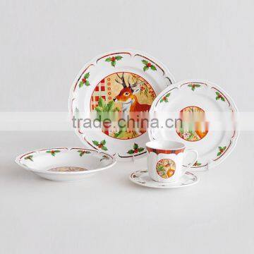 20pcs ceramic dinnerware set , porcelain with decal