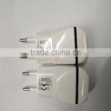 White Color 5V 1A EU Plug USB AC Power Wall Charger Adapter For Samsung US/EU Charger for Phone 6 Plus 7 Plug photo-3