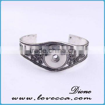 Wholesale Adjustable Interchangeable Jewelry Snap Button Bracelet photo-5
