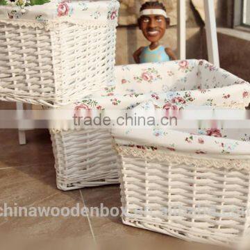 100% Handmade Set Wicker Baskets photo-4