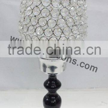 Home Decoration Use Crystal Table Votive Candle Stand for Wedding photo-4