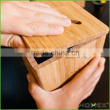 Bamboo Piggy Bank Money Saving Box Homex BSCI/Factory photo-3