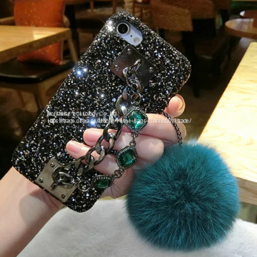 Diamond Hard Plastic Housing Shell Cell Phone Cover Case Silicone Mobile Phone Cases for IPhone7/7Plus/6/6s/6plus/6splus photo-2