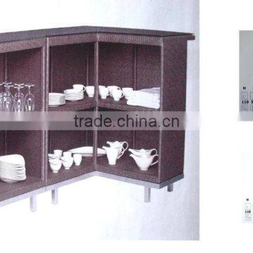 Vintage Rattan Bar Counter Match With High Chair Bar Stool photo-6