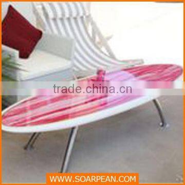 New Products Customized Fiberglass Surfboard Table photo-2