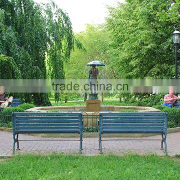 Bronze Casting Foundry Bronze Umbrella Fountain for Garden Lady Statue photo-4