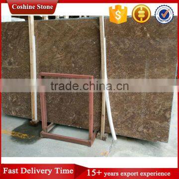 Coffee Brown Marble Pattern Floor Design photo-2