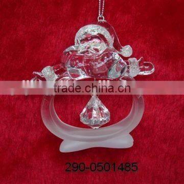 acrylic snowman santa restaurant tableware bulk wholesale napkin ring