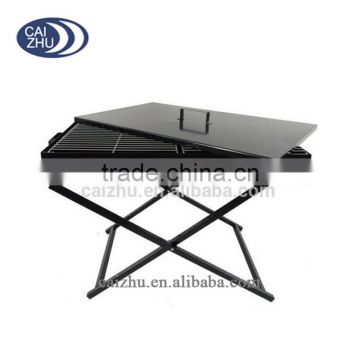 Large Foldable Folding Barbecue Charcoal Grill BBQ