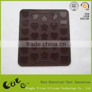 Food Grade Silicone cookie baking mold / macaron baking mold