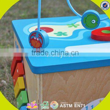 2017 Wholesale Educational Toys Wooden Bead Maze for Toddlers W11B134 photo-3