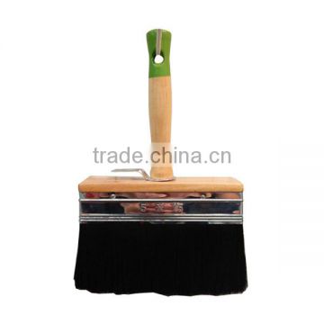 Color Tips Wood Handle Square Type Paint Brushes