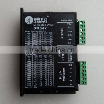 DM542 CNC Stepper Driver Support Nema 17, Nema 23, Nema 34 Stepper Motors 1.0A-4.2A