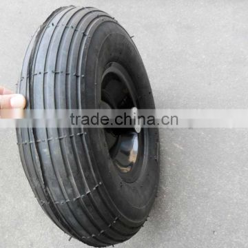 13inch 4.00-6 Metal Rim Air Pneumatic Wheel for Wheelbarrow