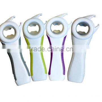 2016 Amazon Hot Selling Colorful and Multifunction 5 in 1 Bottel Opener Jar Opener photo-2