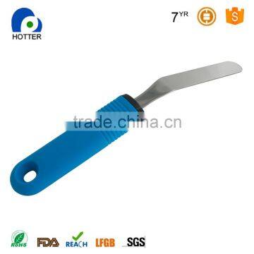 Wholesale 3 Pieces Set Cheese Cutter With Silicone Handle Steel Stainless Cheese Slicer Cheese Knife photo-5