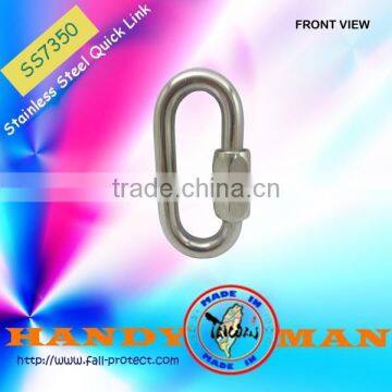 SS7350 Marine Deck Hardware Stainless Steel 304 Quick Link Hook