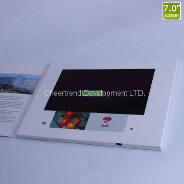 Quality LCD Video Brochure / Video Brochure Card Manufacturer