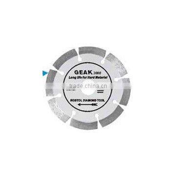 Long Life Cutting for Hi-Segment Small Diamond Blade (GEAK)