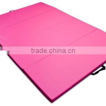 Pink Portable Cartwheel Exercise Tumbling Mat photo-2