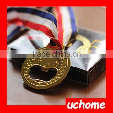 UCHOME Custom Fancy Bottle Opener Gold Medal Bottle Opener