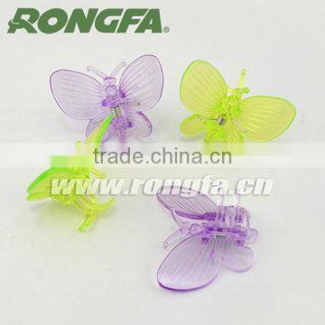 Plastic Green Gardening Plant Butterfly Orchid Clip