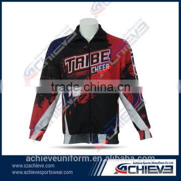 American College Genuine Men Leather Jacket photo-3