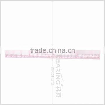 Kearing Brand 5*60cm Length 1.2mm Thickness Straight Flexible Sandwich Line Plastic Garment Ruler for Fashion Deisgn#8005 photo-4