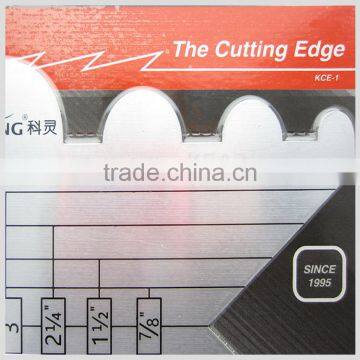 Kearing Brand Single Blister Card Packing 1.5mm Thick Metal Cutting Edge for Sewing Cutting #KCE-1 photo-3