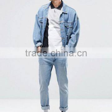 Custom Chest Embroidered Logo Short Sleeve Button Placket Contrast Grey Men's 100% Cotton Pique 200gsm Casual Polo T-Shirt photo-4