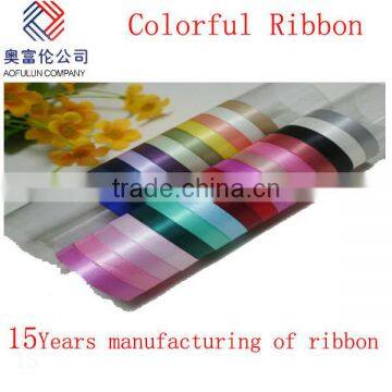 bright color ribbon for wedding