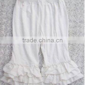 2016 Chinese Product Wholesale and EXW Price 100%cotton Pants With Ruffle for Baby Kids as Legging for Winter photo-2