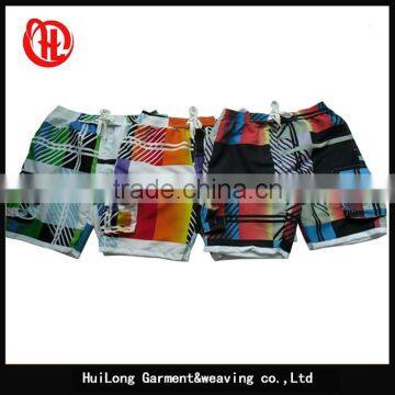 Custom Sublimated Quick Dry Board Shorts Polyester Swimming Shorts Men photo-3