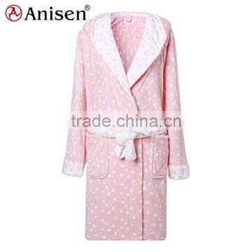 oem factory polar fleece women sleepwear